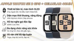  Apple Watch SE 2 GPS + Cellular 40mm viền nhôm dây thể thao 