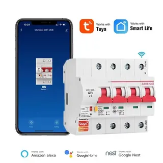 Ảnh minh họa Aptomat Tuya Smart Life Wifi 4P (từ 16A đến 125A) 2