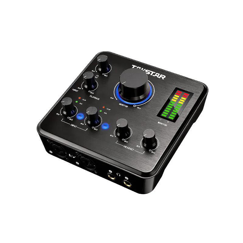 Ảnh minh họa Sound Card Takstar MX-630 OTG, (24bit/96kHz, Driver WHQL/ASIO 2.0, OTG Type-C, XLR, 6.35mm) 1