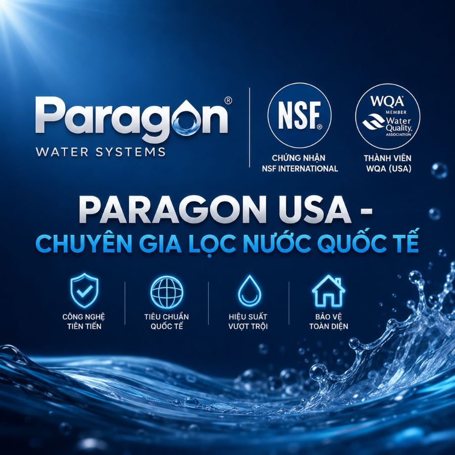Ảnh minh họa Lọc tổng đầu nguồn Paragon PWS 2.0 LUX có nguồn gốc nhập khẩu theo chứng từ cho biệt thự 1