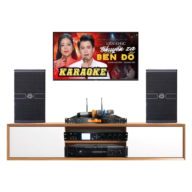 Dàn karaoke gia đình HDR133 (Wharfedale Anglo E12, JKAudio D2800, X9000 Pro, B9)