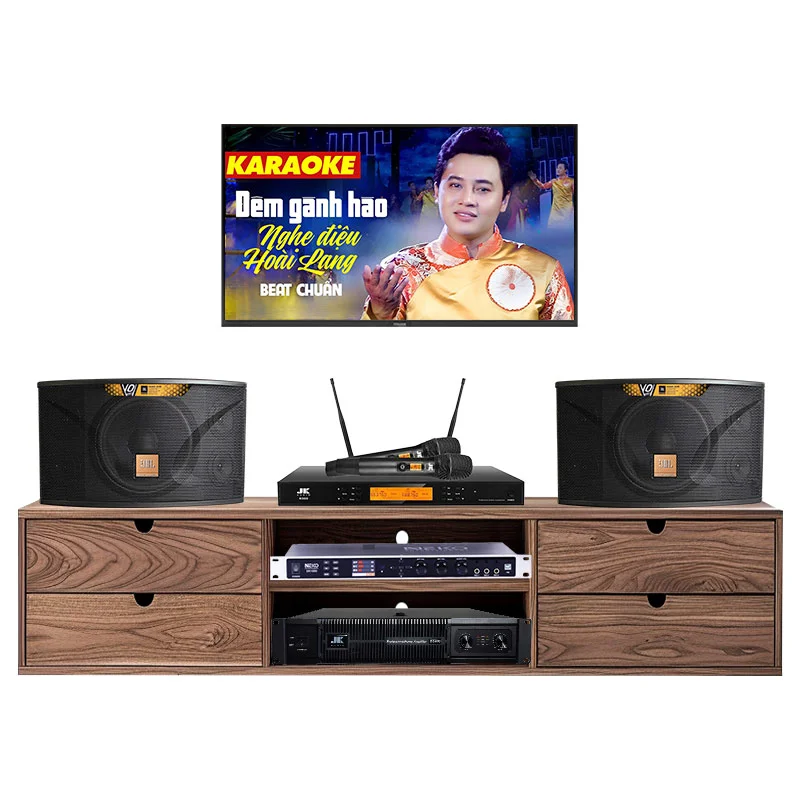 Dàn karaoke JBL GD116 (JBL Ki110 Gold Edition, Neko DK1000, JKAudio K500, D2400)