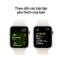  Apple Watch SE 2024 GPS Cellular 40mm Viền Nhôm Dây Cao Su 