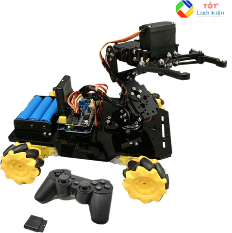 Arm 4DoF Car Mecanum Robot