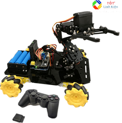  Arm 4DoF Car Mecanum Robot 