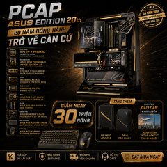  PCAP ASUS ROG 20th Anniversary RTX 5090 32GB / Ryzen 9950x3D / Ram 