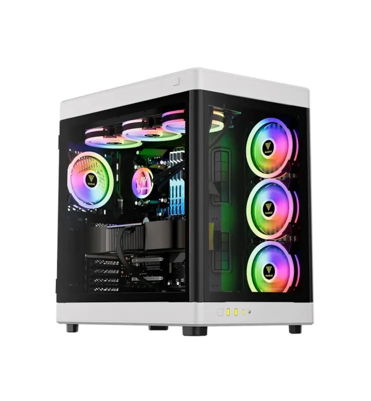 Ảnh minh họa CASE GAMDIAS NESO P1 BW BLACK WHITE – FULL TOWER | E-ATX | HỖ TRỢ GPU 426MM 1