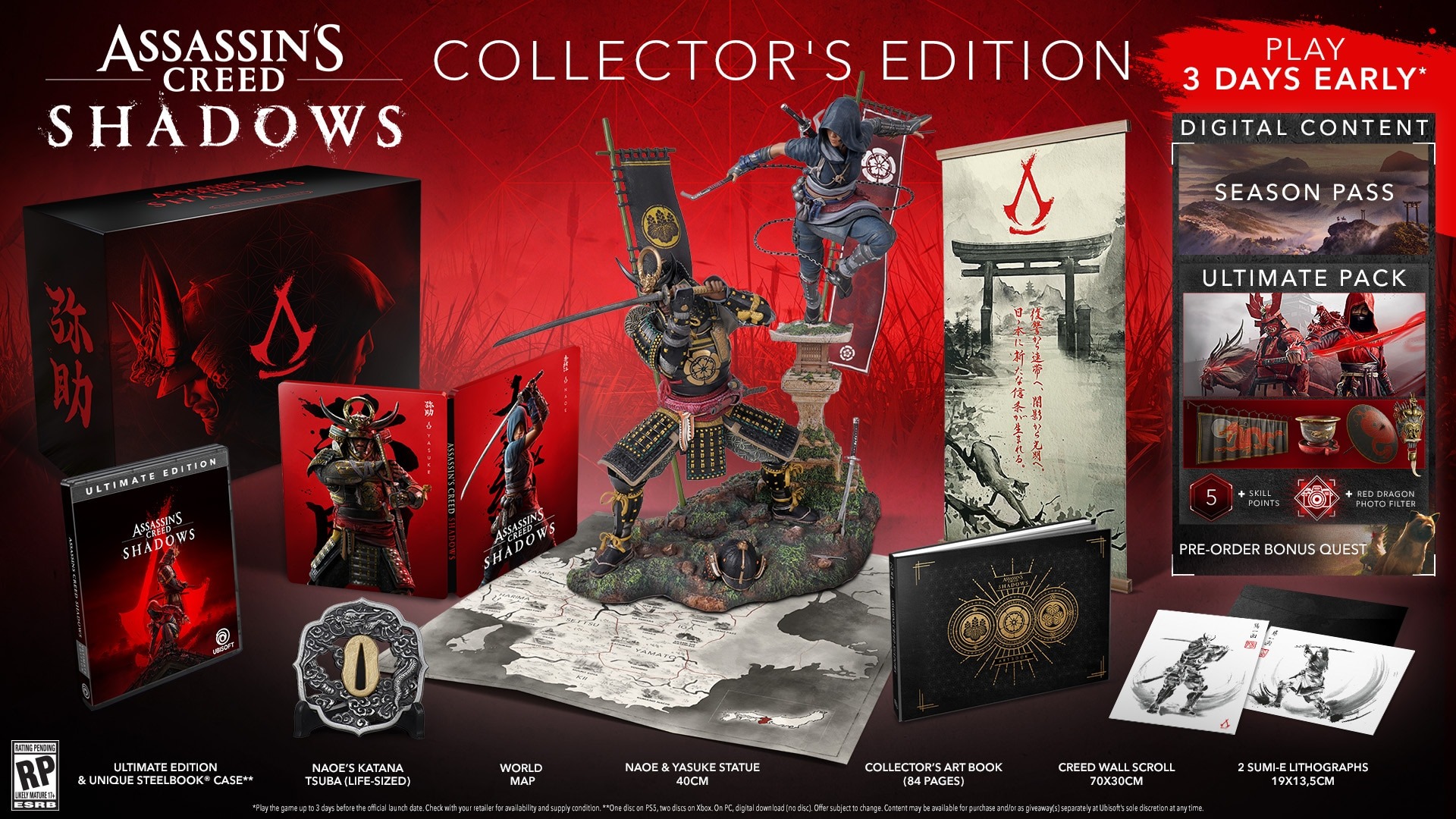 Ảnh minh họa Assassin's Creed Shadows Collector’s Edition 1
