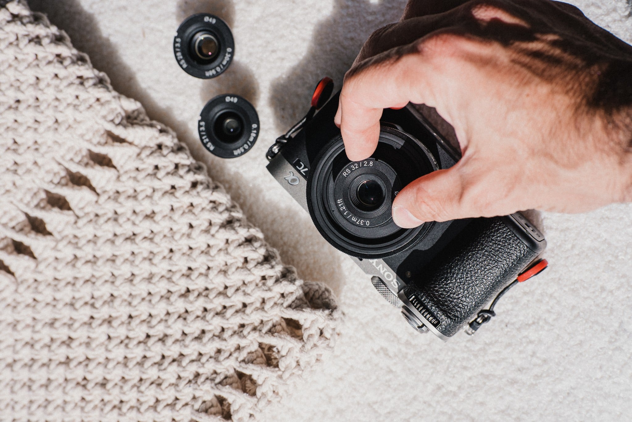 Ảnh minh họa Samyang Remaster Slim 3 in 1 modular lens - 21mm, 28mm and 32mm - 3 ống kính trong 1 3