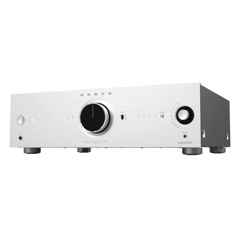 Ảnh minh họa Amply Onkyo A50, 2 kênh, Mạch Class AB, Công suất 140W/kênh (8Ohms), AirPlay 2, Chromecast, HDMI ARC, Optical, Coaxial, RCA 1