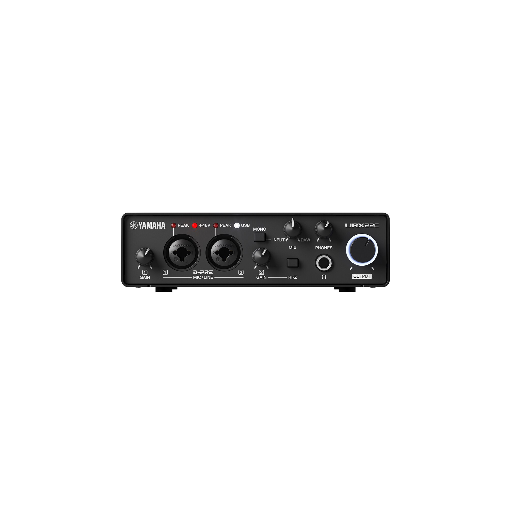 Ảnh minh họa Audio Interface Yamaha URX22C USB 2 vào 2 ra 2