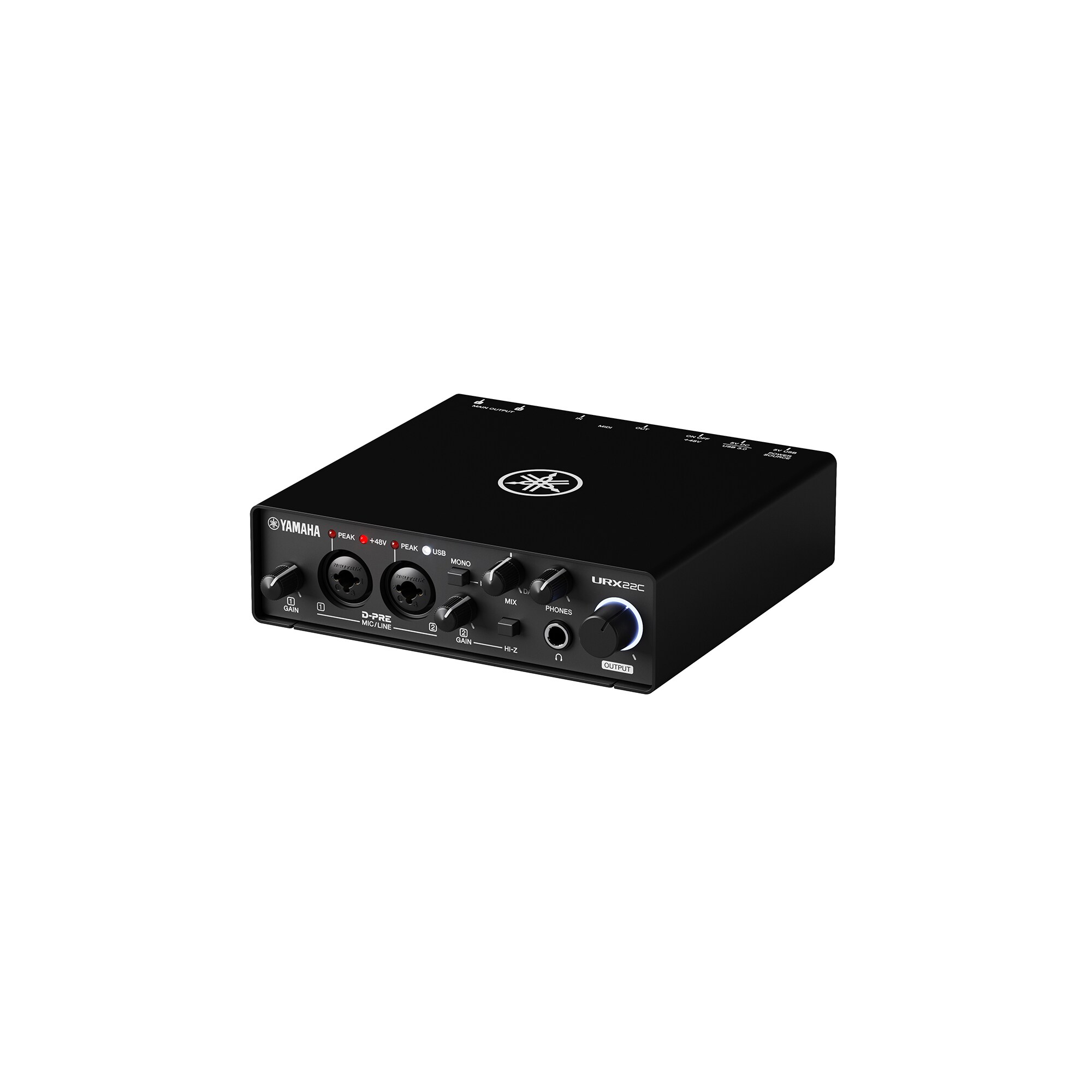 Ảnh minh họa Audio Interface Yamaha URX22C USB 2 vào 2 ra 3