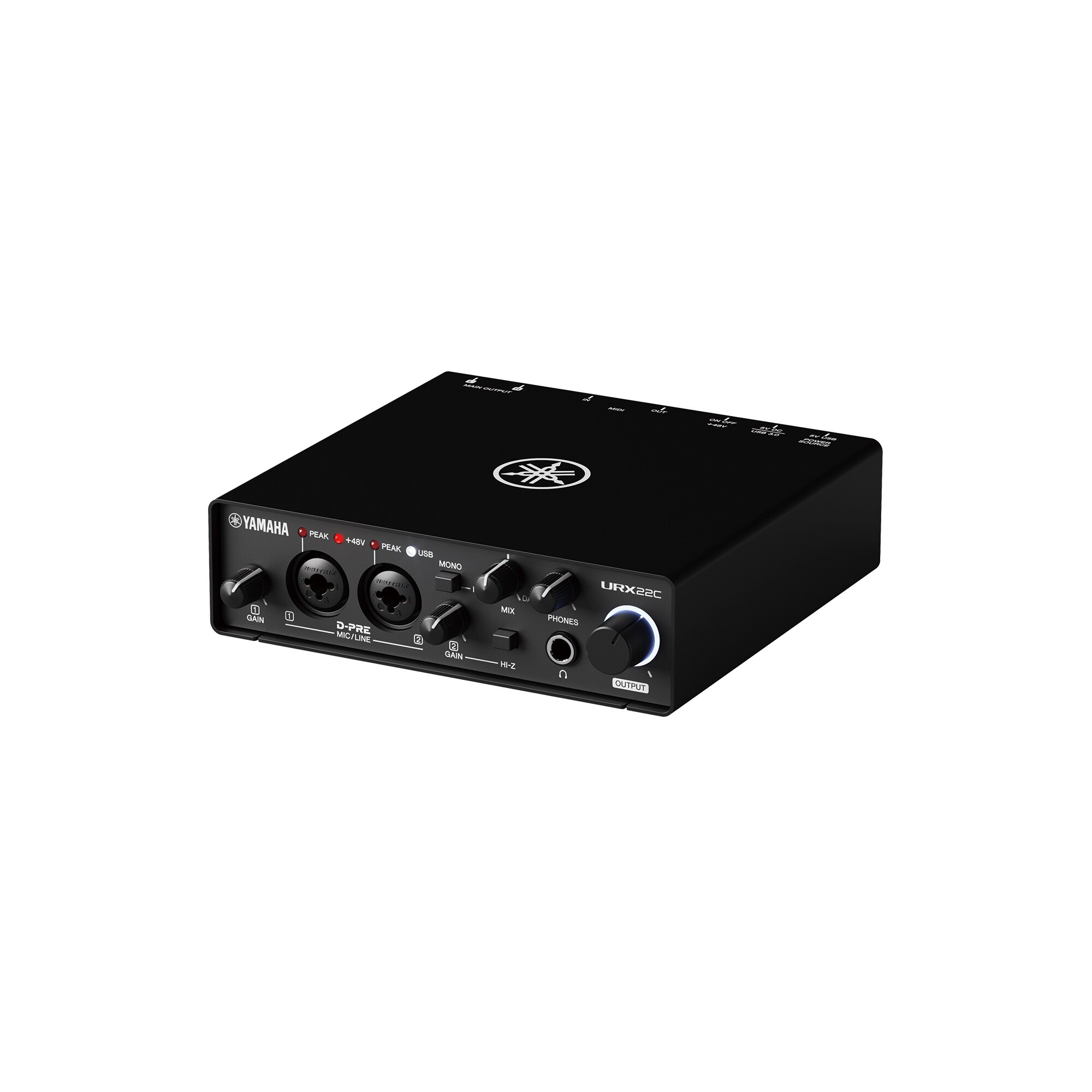 Audio Interface Yamaha URX22C USB 2 vào 2 ra