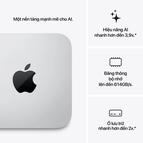 Ảnh minh họa Máy bộ Mac Studio M5 Max MHL64SA/A (M5 Max/ Ram 36GB/ SSD 512GB/ macOS/ 1Y) 2