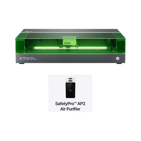 Máy cắt laser kín công suất cao xTool S1 kèm máy lọc khói SafetyPro