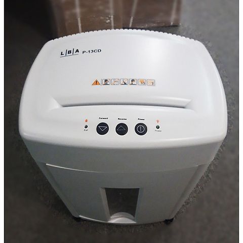 Máy Hủy Tài Liệu LBA P-13CD - Công Suất 15 Tờ, Hủy CD/Thẻ Tín Dụng