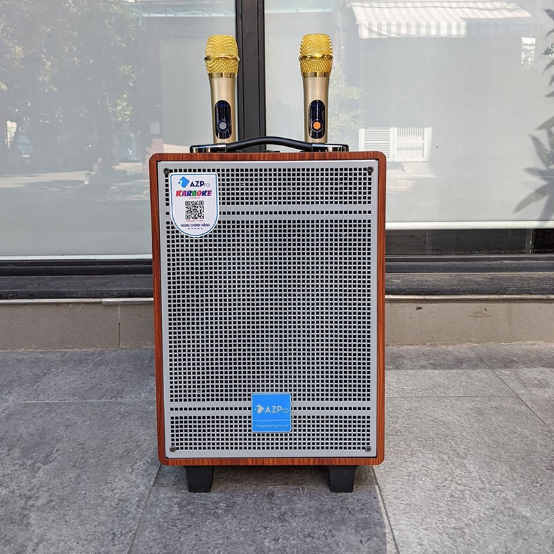 Ảnh minh họa AZPRO AZ308 | Loa kéo Karaoke di động 3 đường tiếng Bass 2 tấc 1