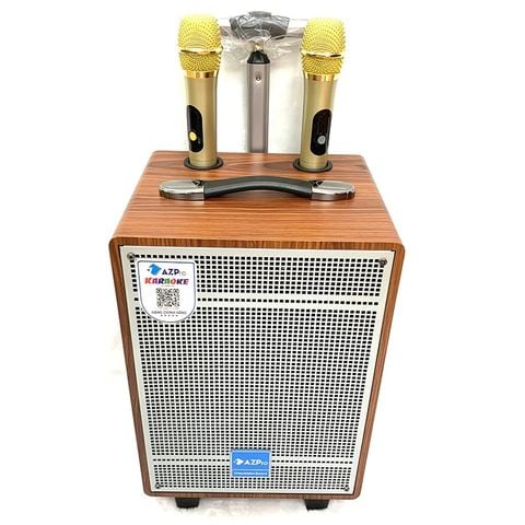 AZPRO AZ308 | Loa kéo Karaoke di động 3 đường tiếng Bass 2 tấc