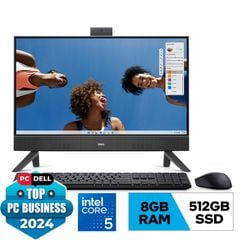  PC Dell AIO Inspiron 5430 (Core 5 120U/8GB/512GB SSD) 
