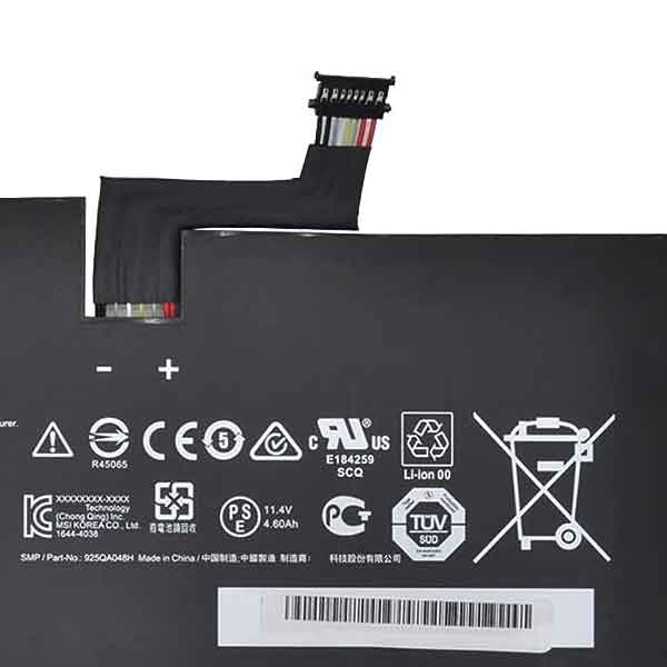 Ảnh minh họa Thay pin MSI Modern 15 A10M, A10M-028DE, A10M-029, A10RAS, A10RAS-076FR, A10RB, A10RB-041TW, A10RD, A11M, A11SB, A4M, A4MW, MS-155K Summit B15 A11M Stealth 15M, BTY-M491 Zin 2