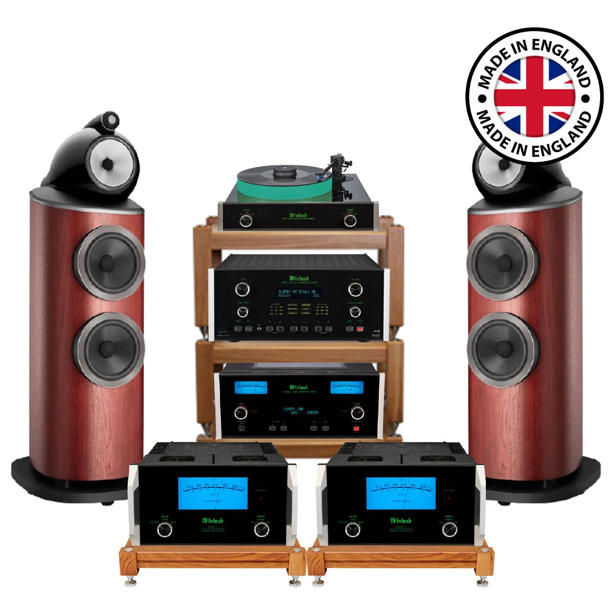 Ảnh minh họa Dàn nghe nhạc Hi-end 33 (B&W 801 D4+ McIntosh MX123+ McIntosh MT5+ McIntosh C2700+ McIntosh MC611) 2