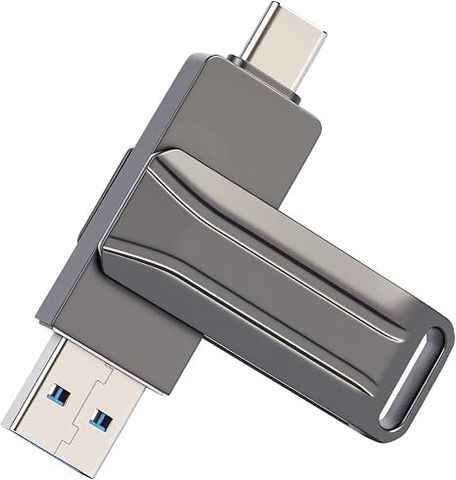 USB Skiddrive 512GB 2 Cổng USB-A Type-C