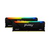 RAM Desktop KINGSTON Fury Beast RGB (KF432C16BB12AK2/32/KF432C16BB2AK2/32) 32GB (2x16GB) DDR4 3200MHz