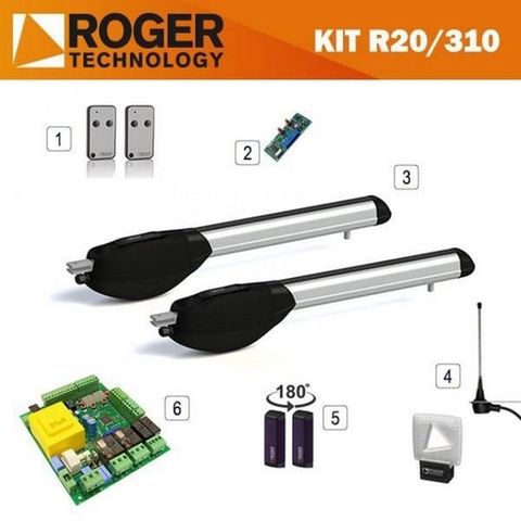 Mô Tơ Cửa Cổng Tự Động Tay Đòn Roger R20/310