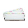 Ram Desktop Corsair DOMINATOR PLATINUM RGB White (CMT64GX5M2B5200C40W) 64GB (2x32GB) DDR5 5200MHz