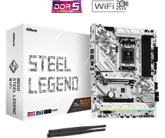  Mainboard ASRock B650 Steel Legend WiFi – AM5, DDR5, WiFi 6E 