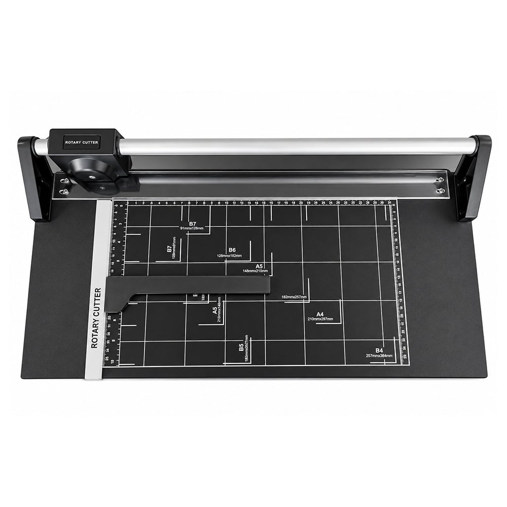Bàn cắt giấy con lăn xoay kèm đệm cao su - 14-Inch B4