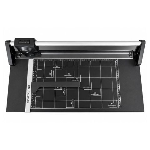 Bàn cắt giấy con lăn xoay kèm đệm cao su - 14-Inch B4