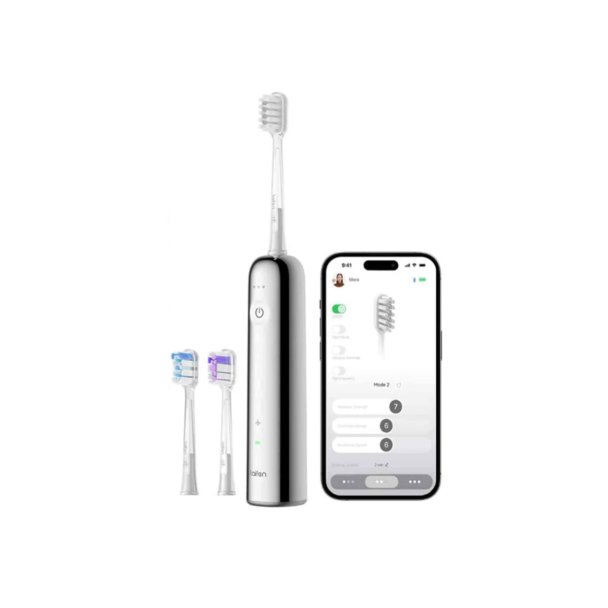 Bàn chải điện Laifen Wave - Thép không gỉ