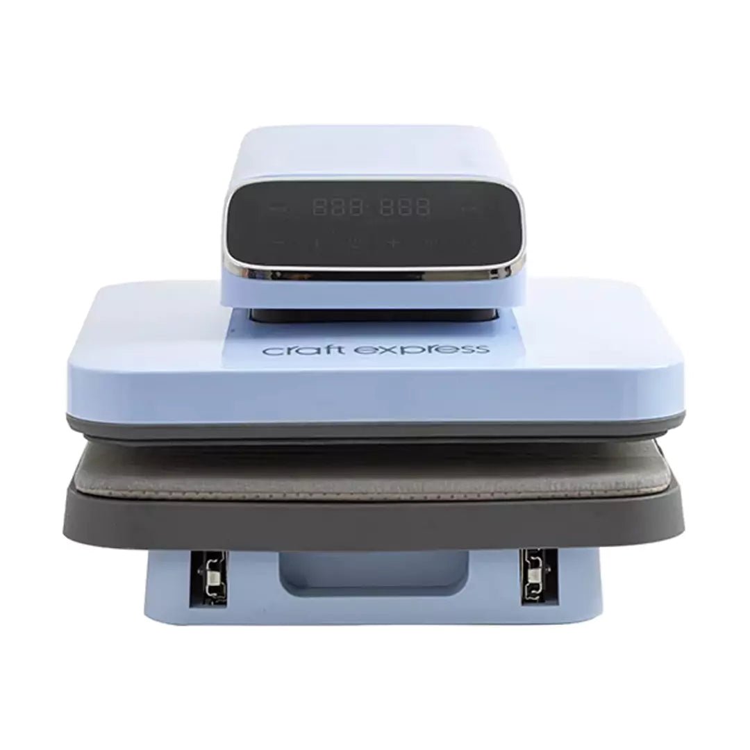 Ảnh minh họa Bàn ép nhiệt ngăn kéo tự động Craft Express – 38x38cm / Xanh nhạt 1