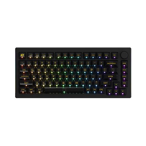 Bàn phím AKKO 5075B Plus Transparent Black Piano Pro