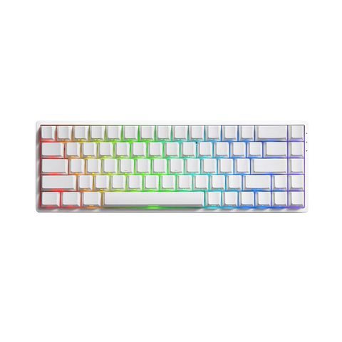 Bàn phím AKKO FUN68 HE White Glare Magnetic switch