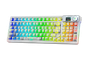 Bàn phím AULA F98 PRO TM (Trắng/ Ice Crystal Switch) F98PB