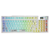 Bàn phím AULA F98 PRO TM (Trắng/ Ice Crystal Switch) F98PB