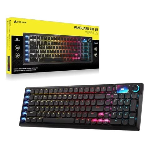 Bàn phím không dây Corsair Vanguard Air 99 màu đen