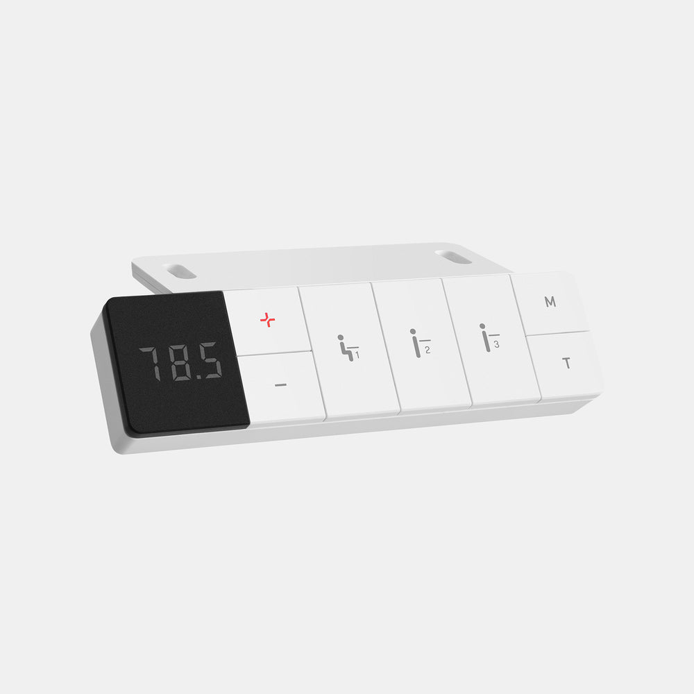 Ảnh minh họa Bàn văn phòng Nâng hạ Apex DP02 1m4 / 1m6 | Thép, Trắng 3