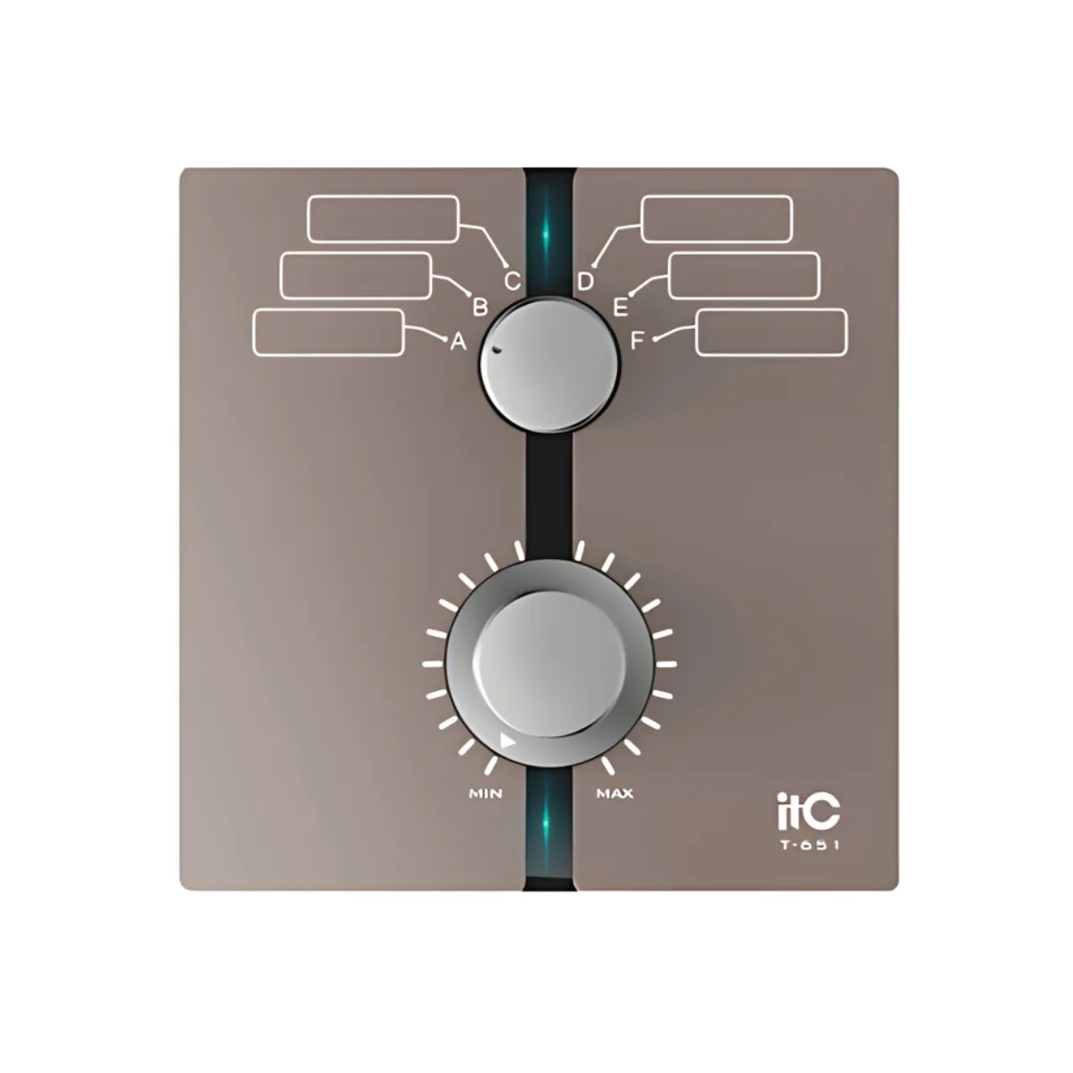 Ảnh minh họa Bảng Điều Khiển ITC T-651 (Sử dụng với Amply T-4120UC) 1