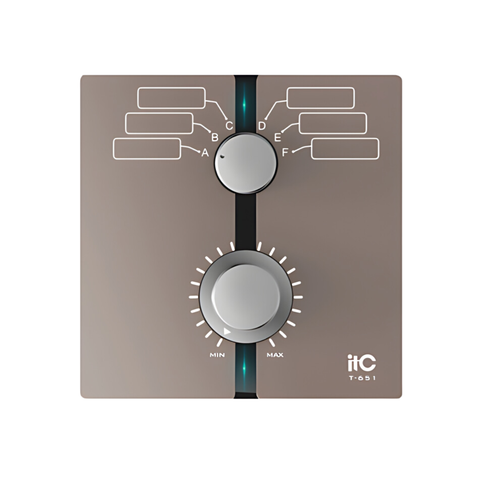 Bảng Điều Khiển ITC T-651 (Sử dụng với Amply T-4120UC)