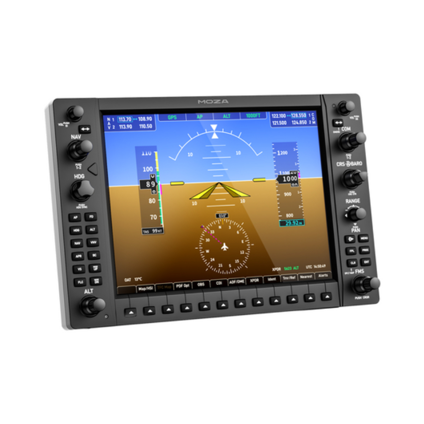 Ảnh minh họa Bảng đồng hồ thiết bị MOZA MGX1000 Instrument Panel 1