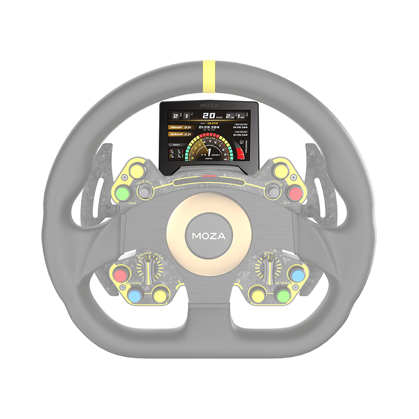 Ảnh minh họa Bảng hiển thị kỹ thuật số Moza RM Digital Dashboard 1