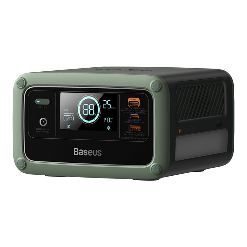 Ảnh minh họa Baseus ioTa Series Portable Power Station 450W (DE/EU 220V) Cold Green 1
