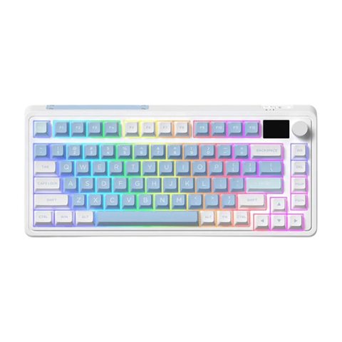 Bàn phím FL-Esports CMK75 Không dây Lake Placid Blue FLCMMK Ice Pink