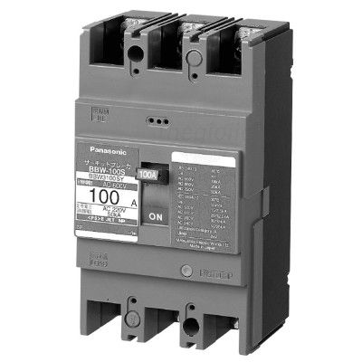 BBW3175KY MCCB Panasonic 3P 175A 25KA 415VAC