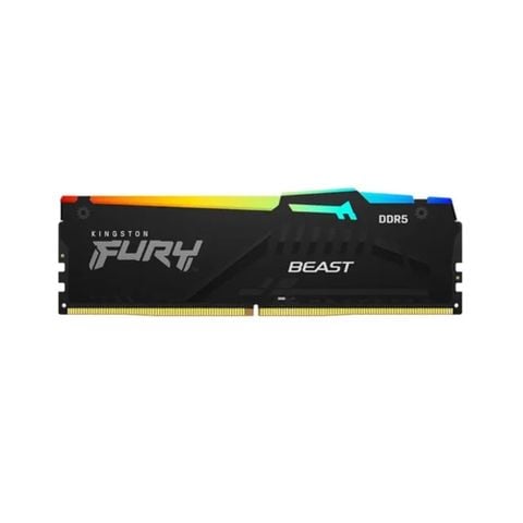 RAM PC Kingston FURY Beast RGB 32GB DDR5 6000Mhz (AMD EXPO+INTEL XMP)