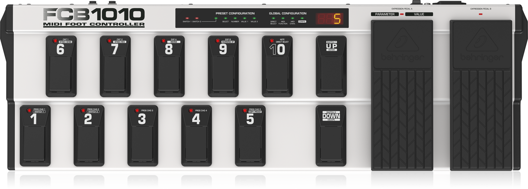 MIDI Footswitches Behringer FCB1010, MIDI Controllers Behringer FCB1010, Behringer FCB1010