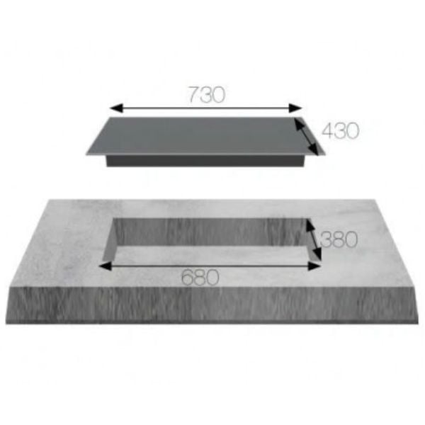 Ảnh minh họa BẾP CẢM ỨNG TỪ ĐÔI KAFF KF-8818 Smart 1